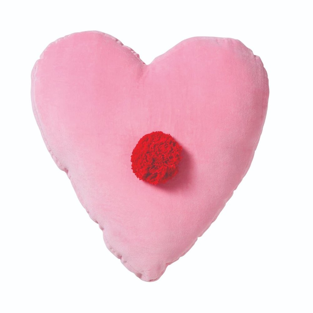 Sage and Clare Mae Cushion - Heart Pillow